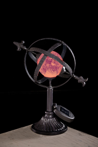 Solar Color Changing Sundial by Toland